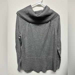Cyrus Cowl-neck gray sweater size M